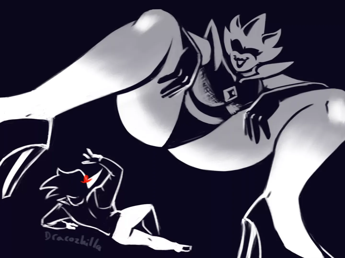 [Queen] and [Spamton]