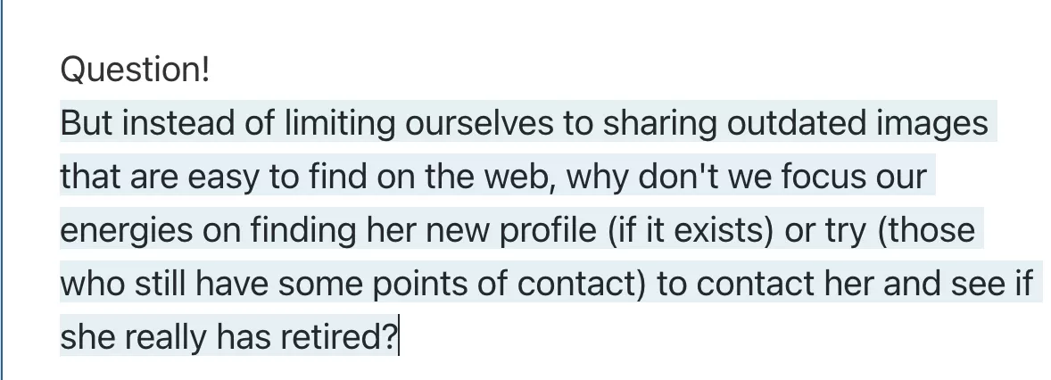 Question