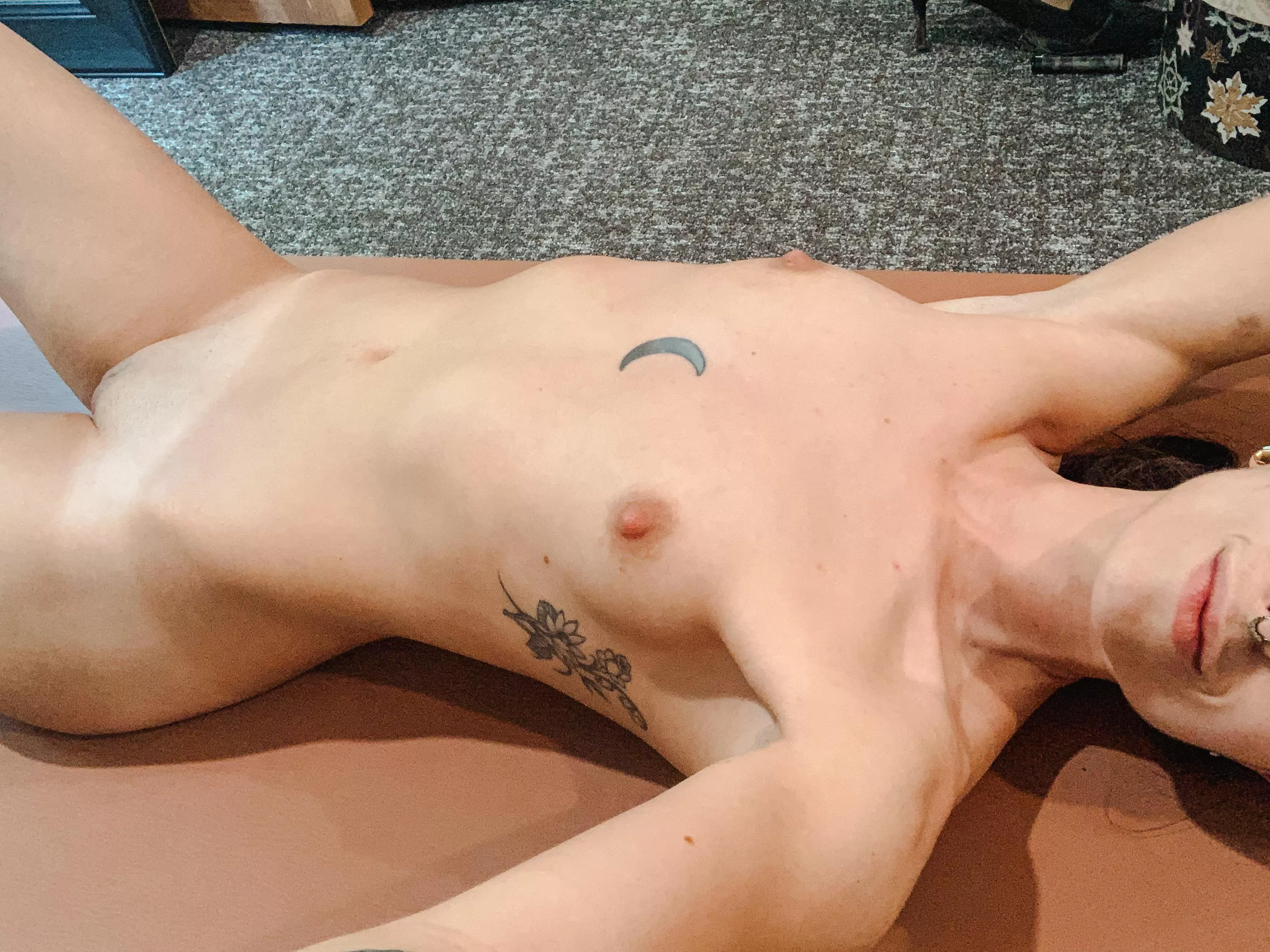 Quick selfie before Shavasana ✨