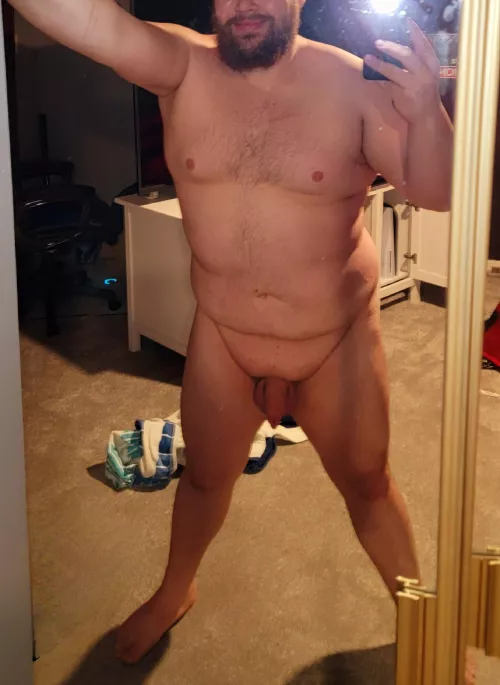 quick selfie before work