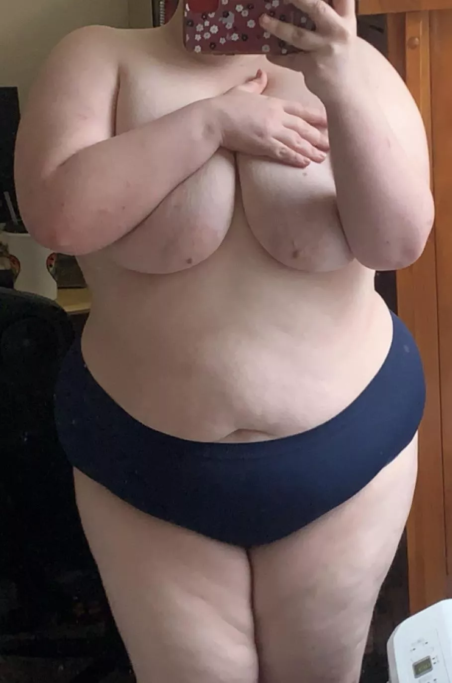 r u fucking my tits or my thighs ?