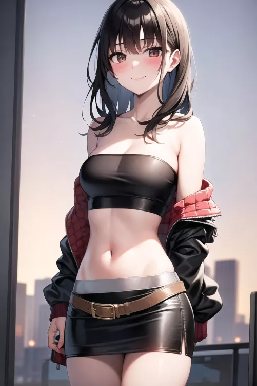 Race Queen Midriff
