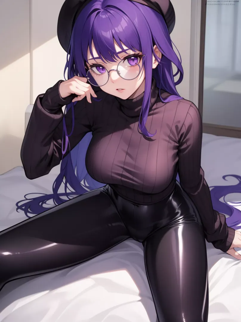 Raiden wearing Glasses [Genshin Impact]