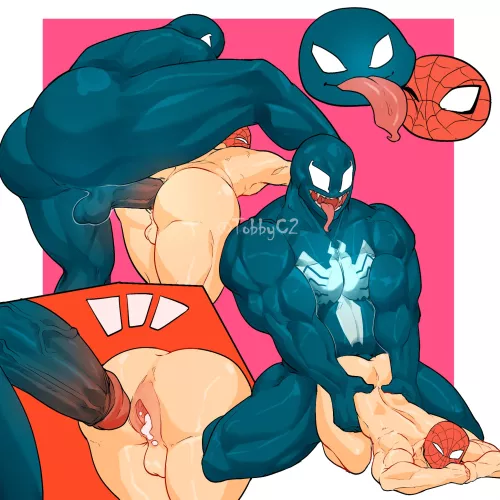 Railed by Venom [Spider-man]