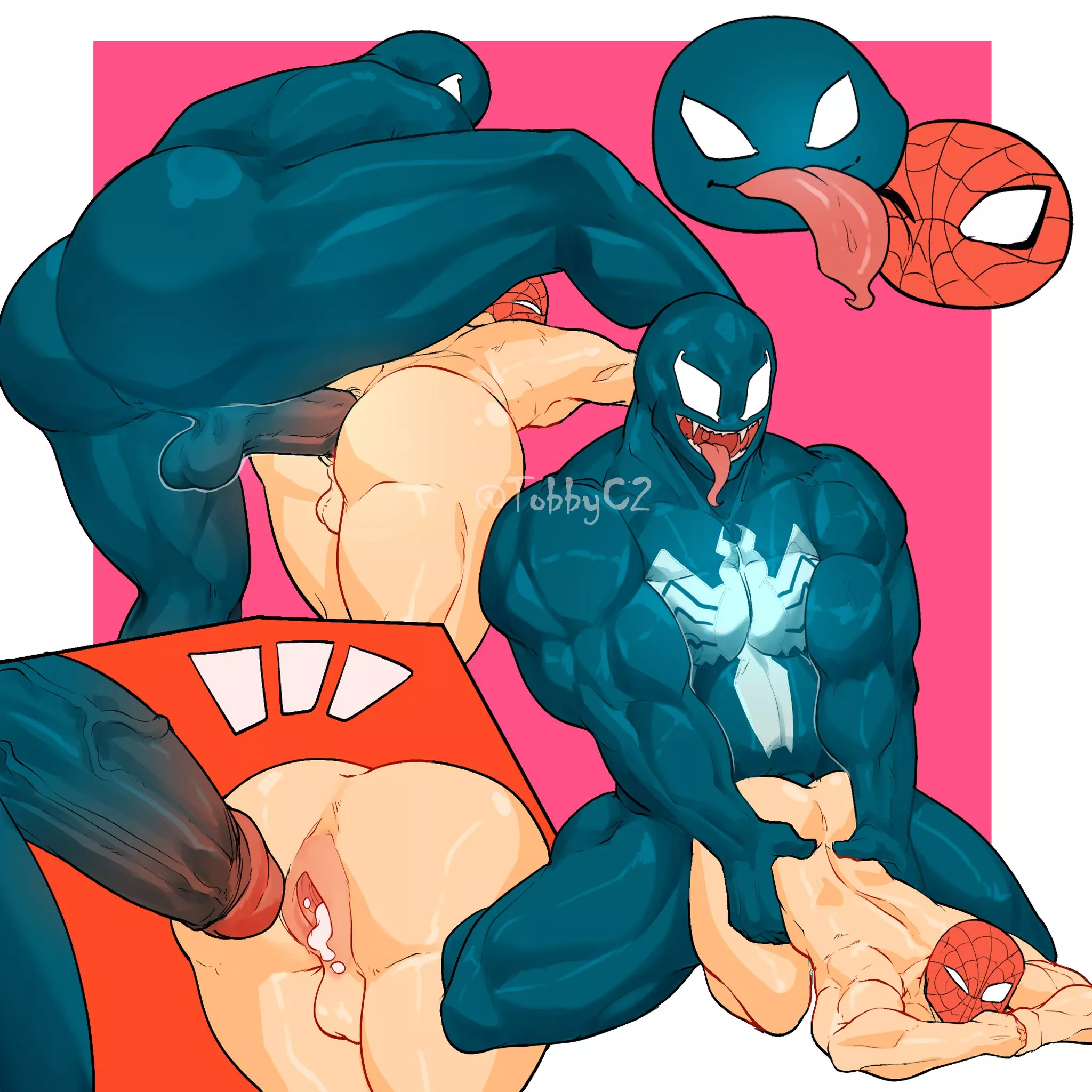 Railed by Venom [Spider-man]