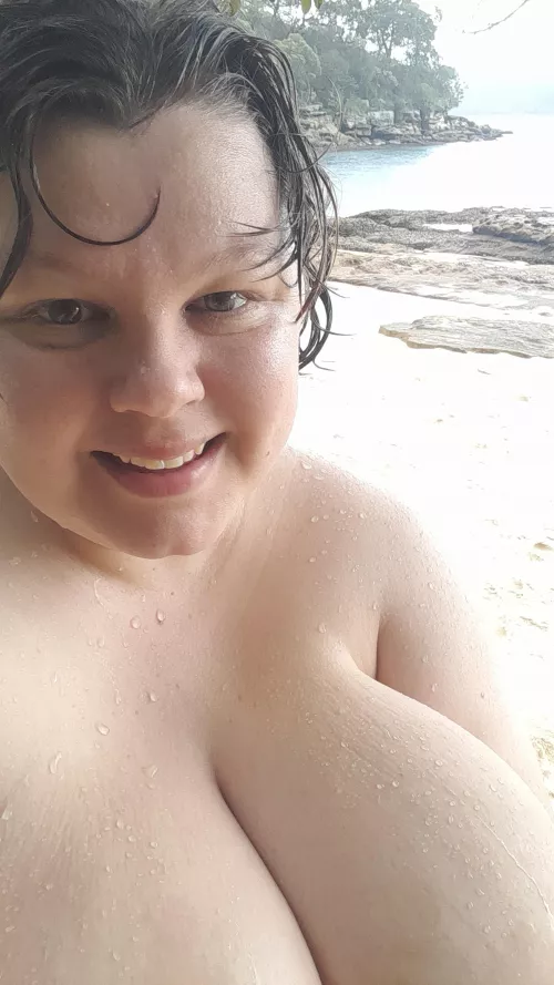 Rainy beach days still count.