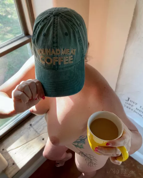 Raising my cup to celebrate 200k+ of you sexy coffee folks!