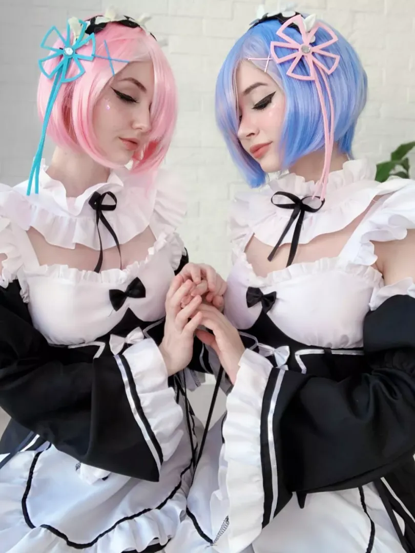 Ram&Rem from Re:Zero by Sia Siberia and Purple Bitch