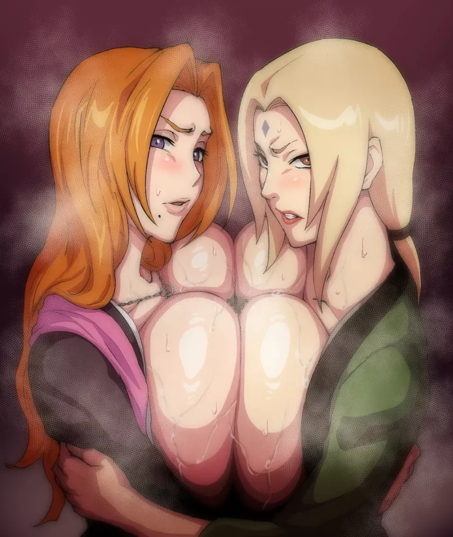 Rangiku and Tsunade (Iwao)