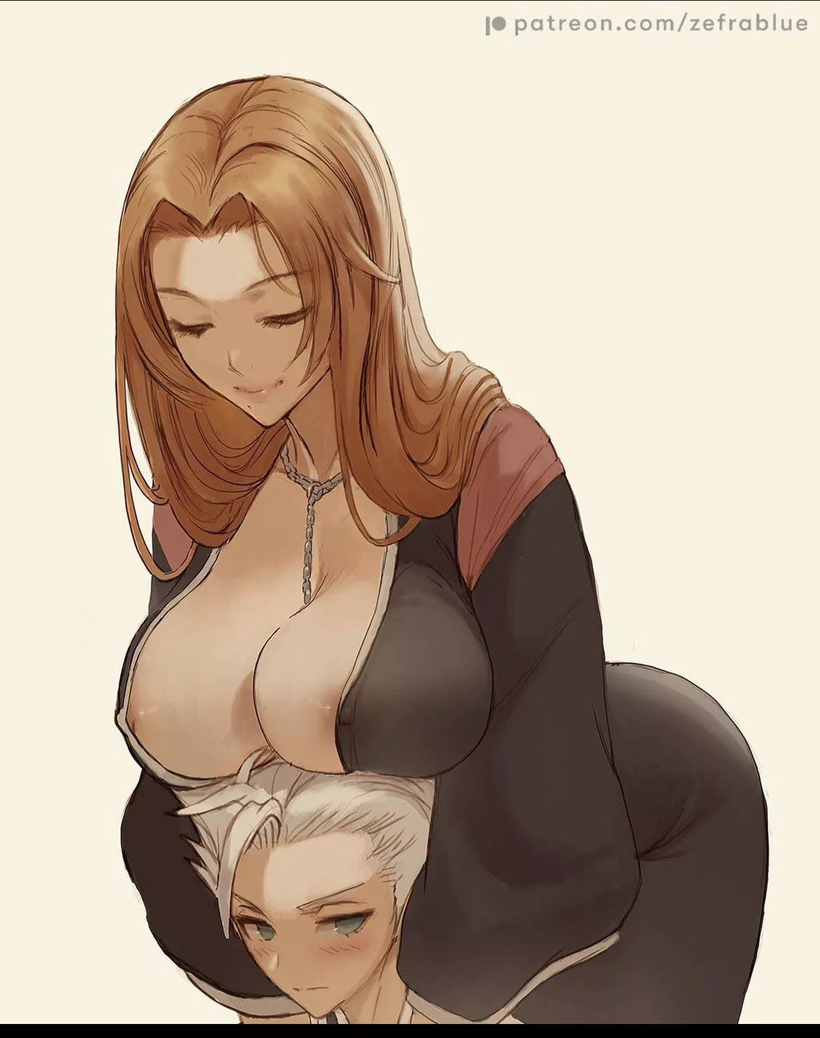Rangiku on toshiro