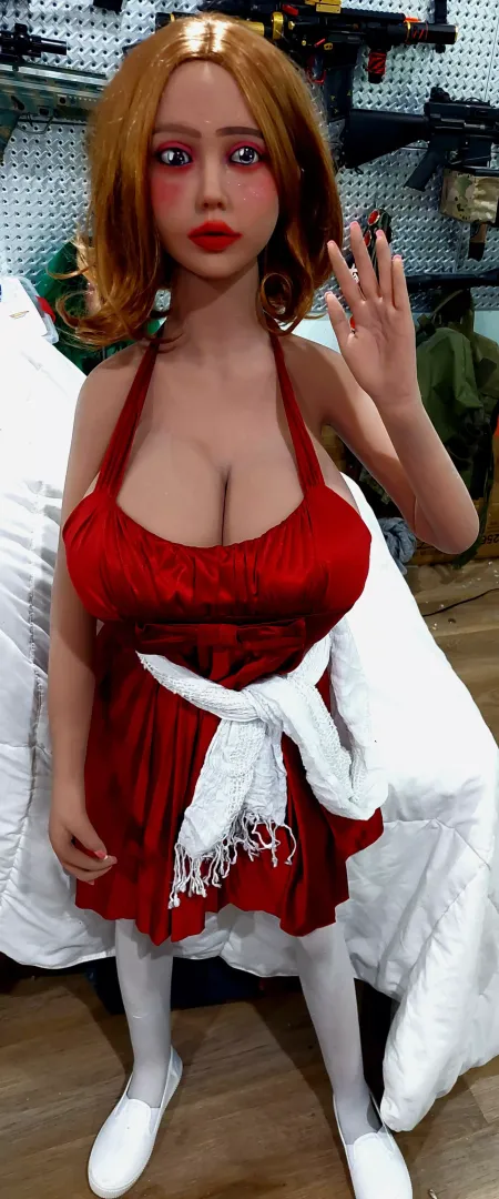 rarely stand tibby up but the dress demanded it