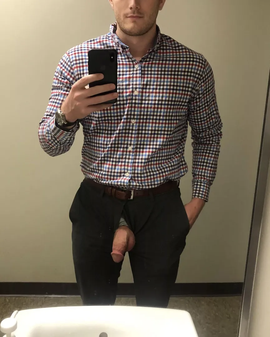 Rate my office cock