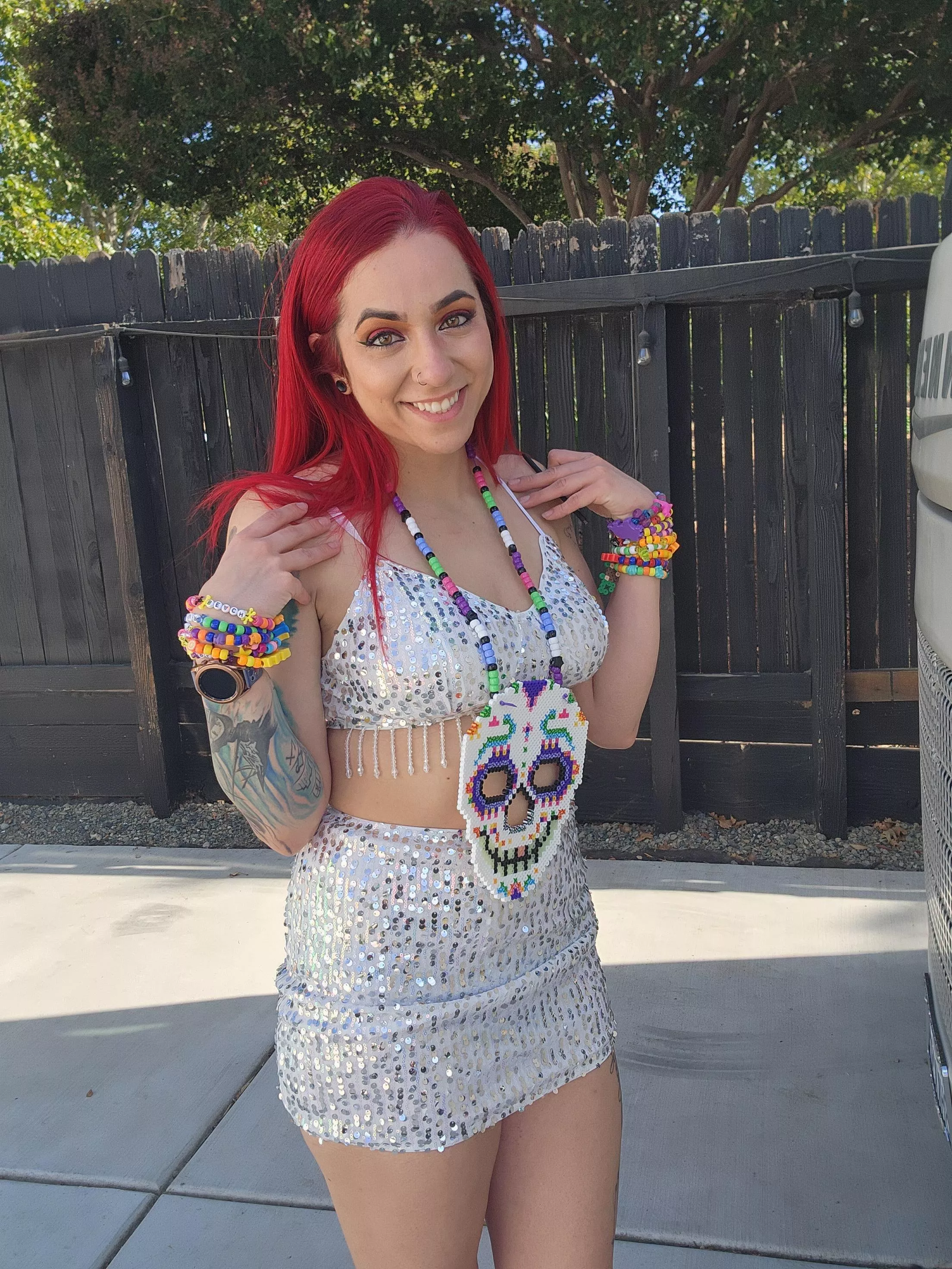 Rate my rave outfit 