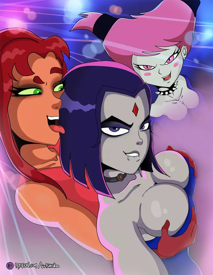 Raven, Starfire & Jinx [SIR_BANSHEE]
