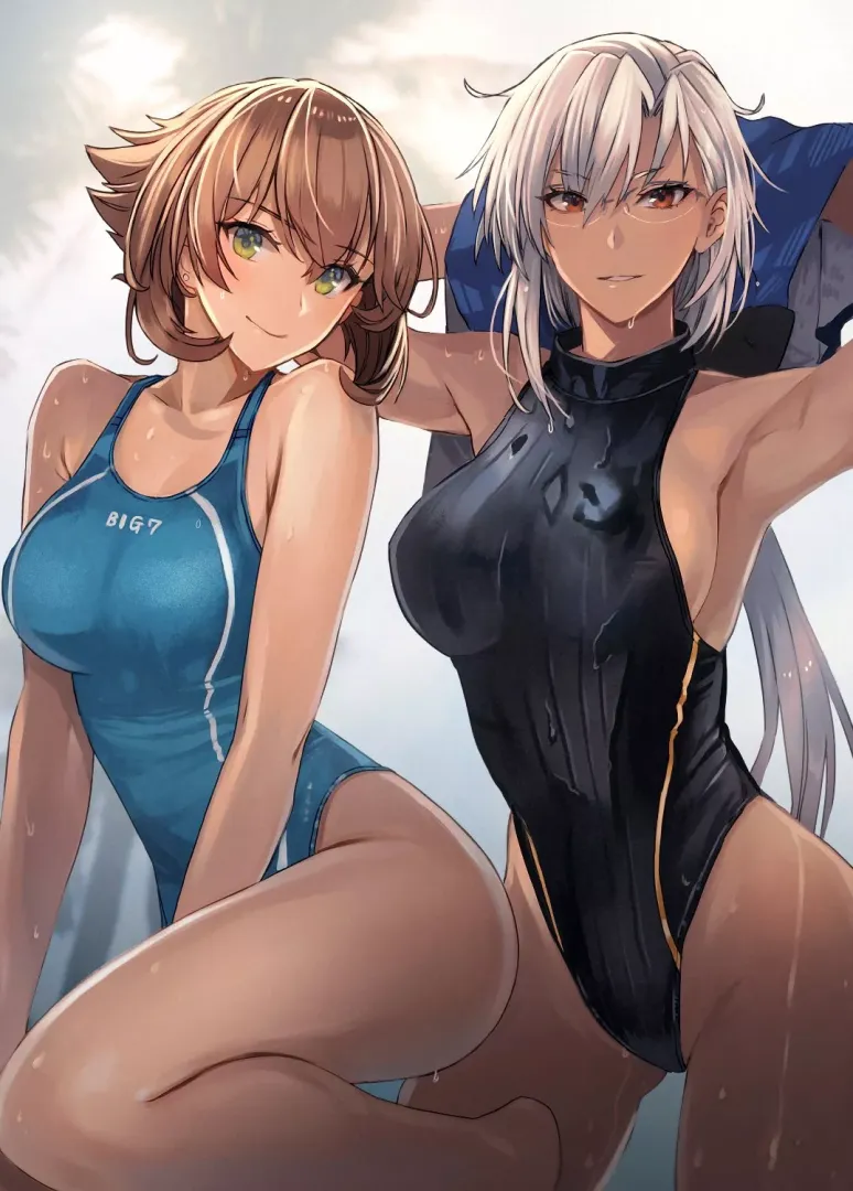 Ready for a swim (@skchkko) [Kancolle]