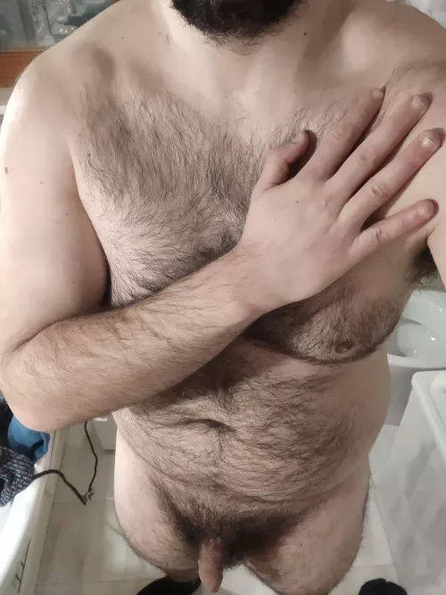 ready for the shower