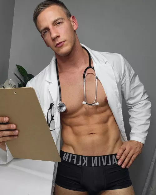 Ready for ur check up 😏..?
