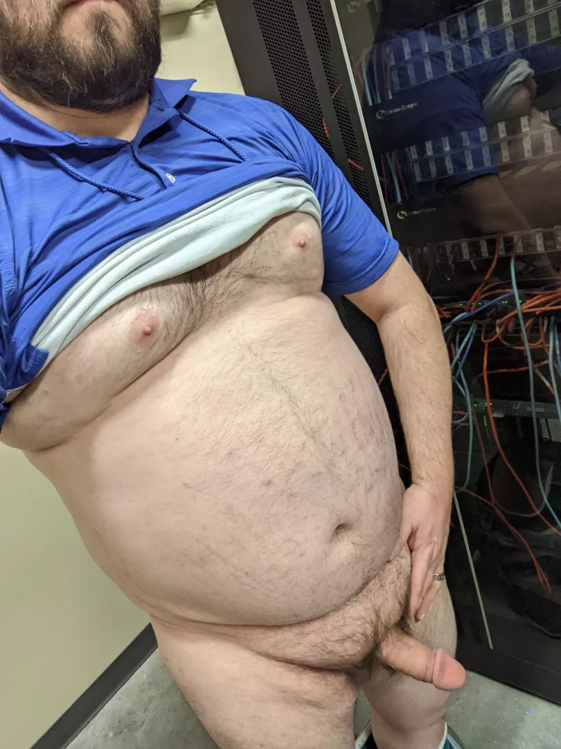 Ready to be served in the server room