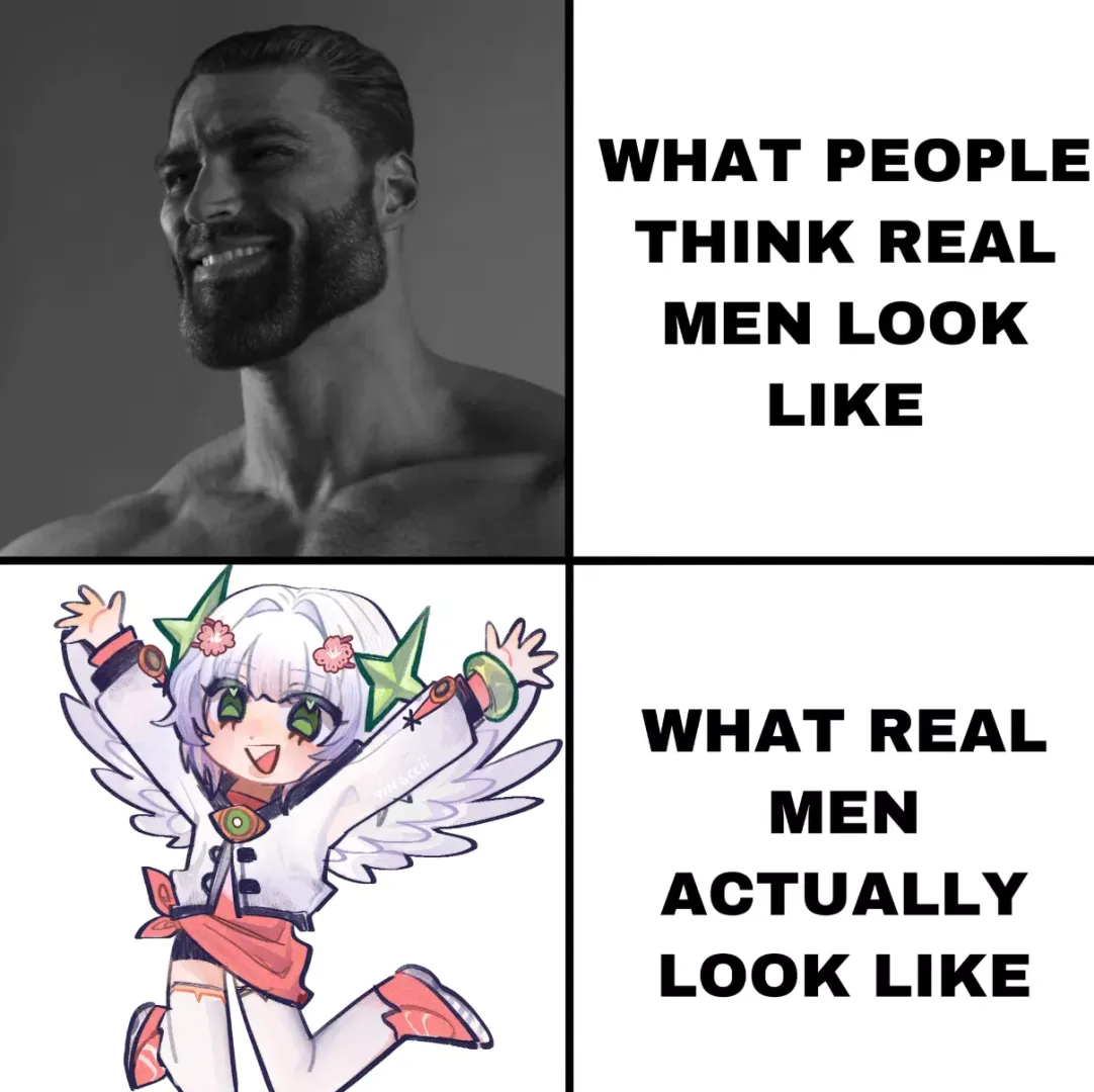 real men...