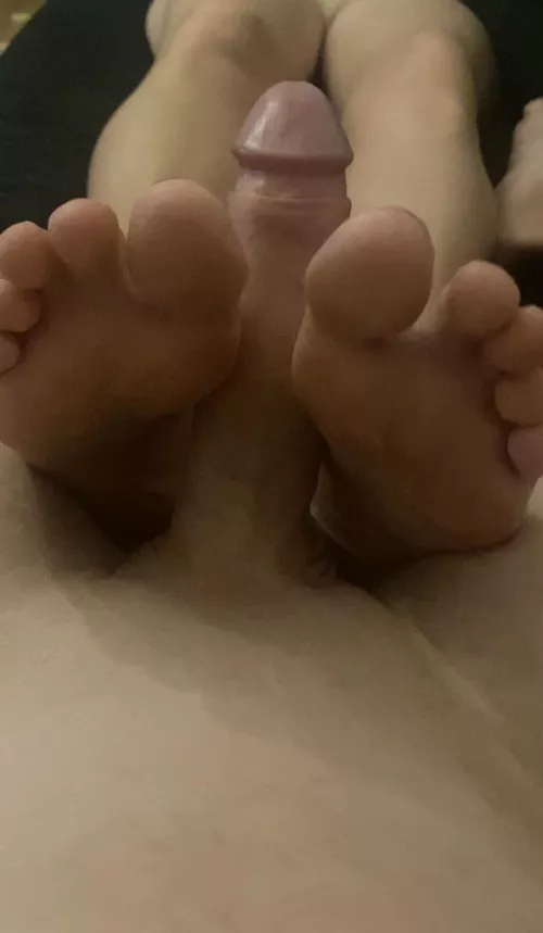 Received my first footjob