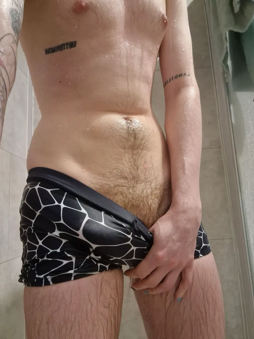 Received new speedos today 😏