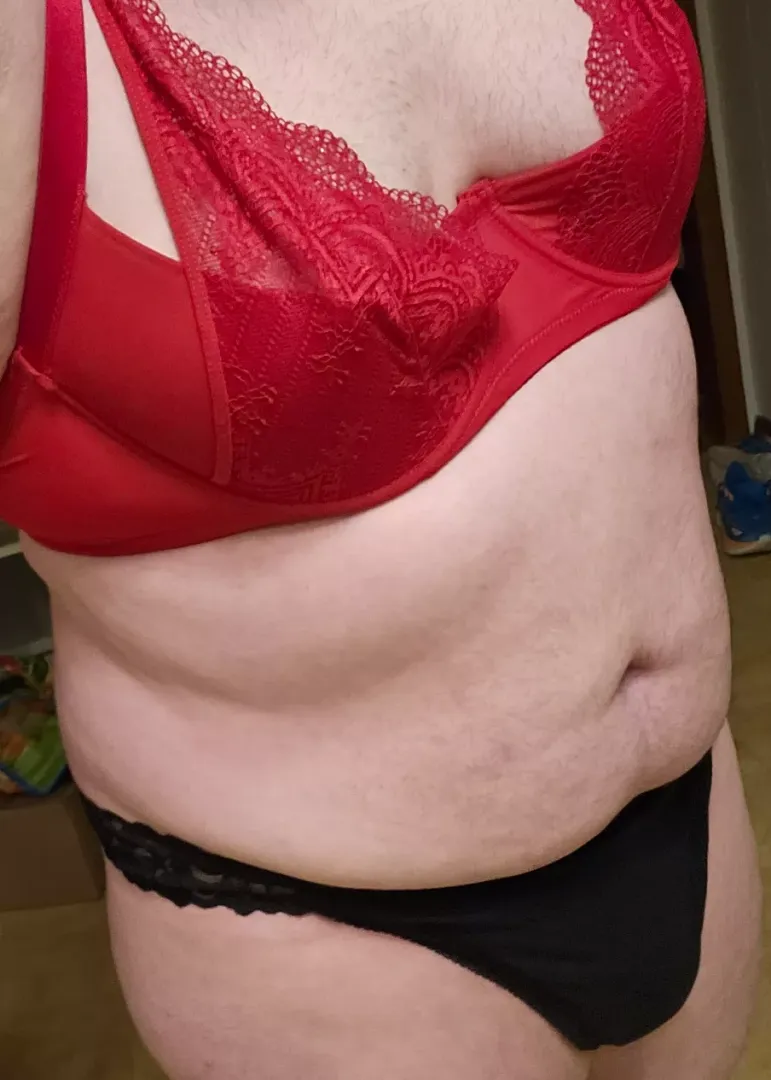 Red and black