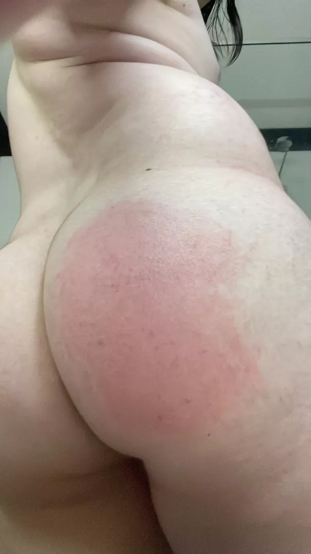 Red and raw to myself