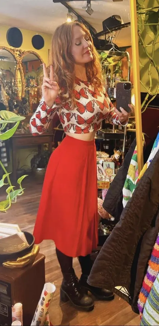 Red Butterflies