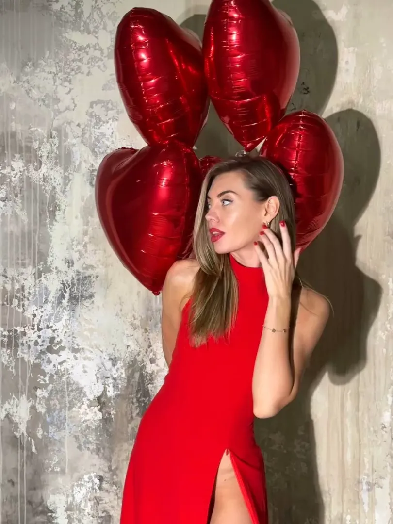 Red dress