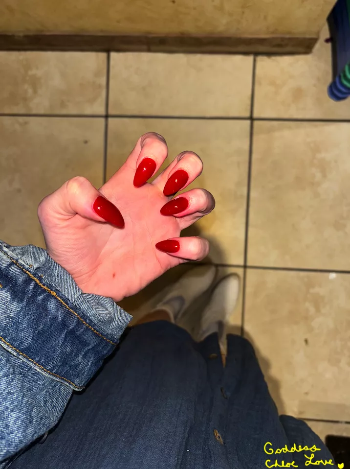 Red, fierce.....