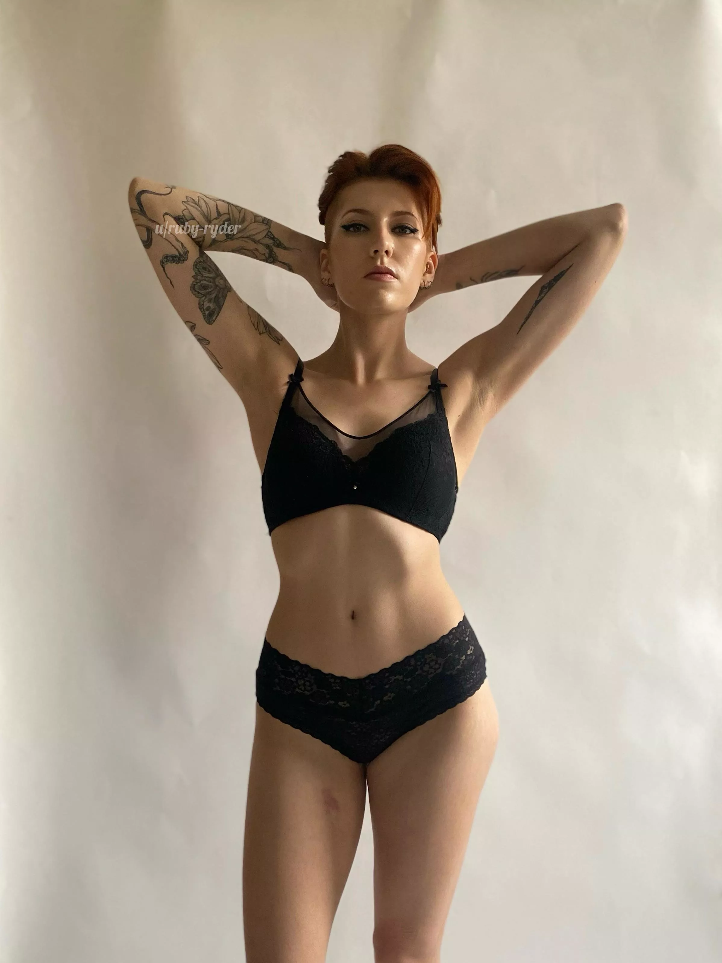 Red hair and tattoos are a pretty fun combo