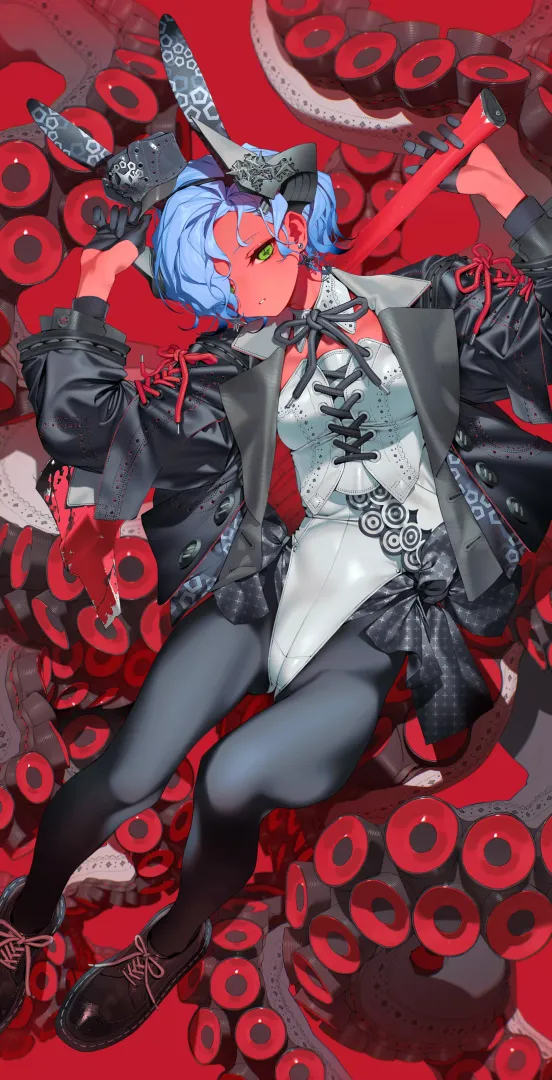 red tentacle lady [original]
