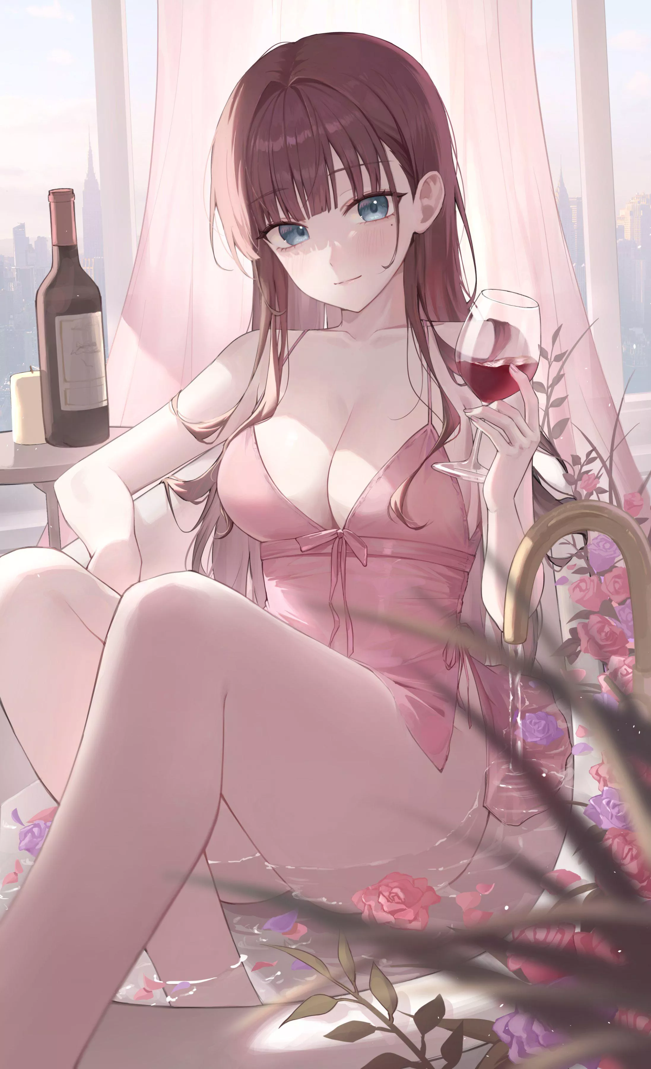 Red Wine Bath 