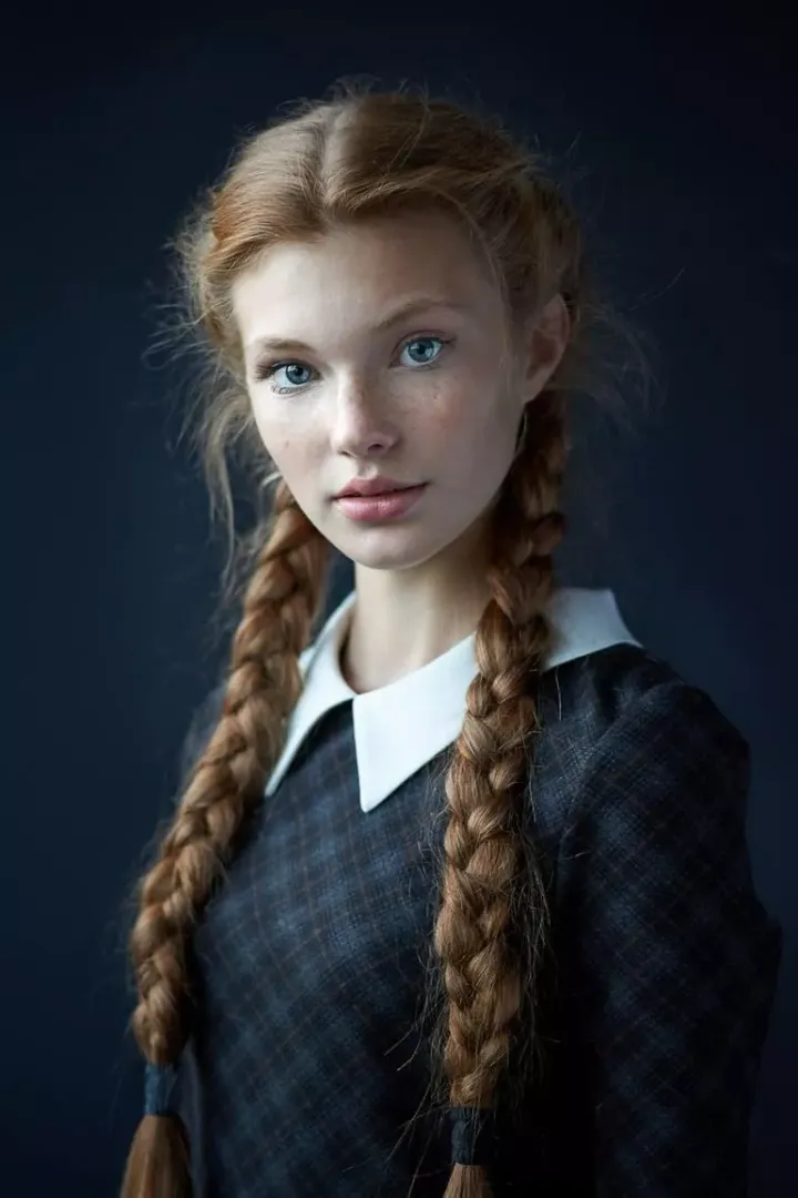 Redhead Pigtails