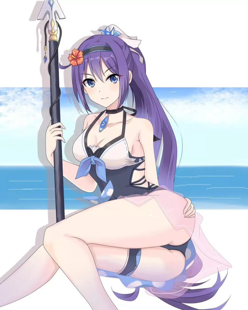 Rei in her swimsuit (Princess Connect)