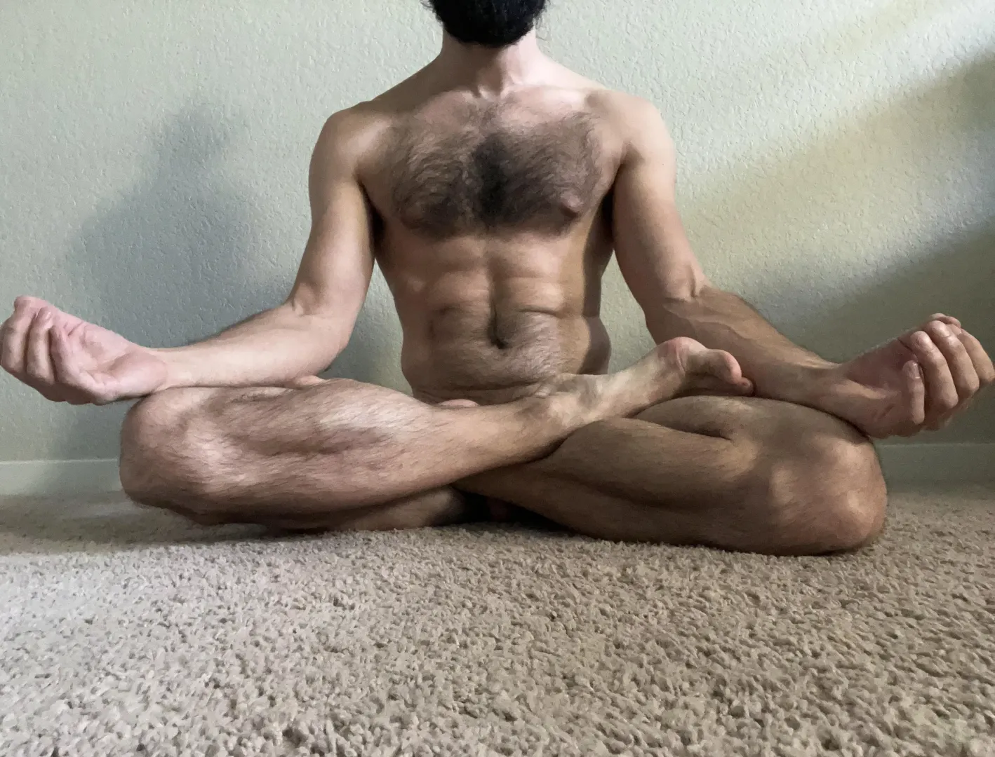 Relaxing after a long day at work