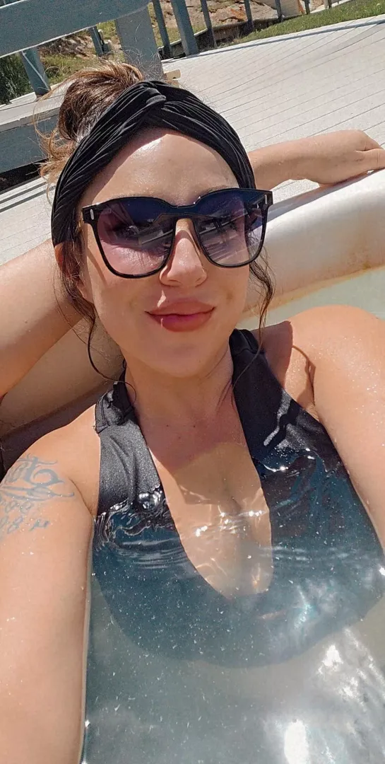 Relaxing in the Hot Springs 