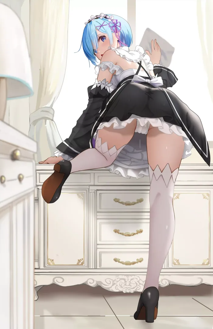 Rem cleaning the windows