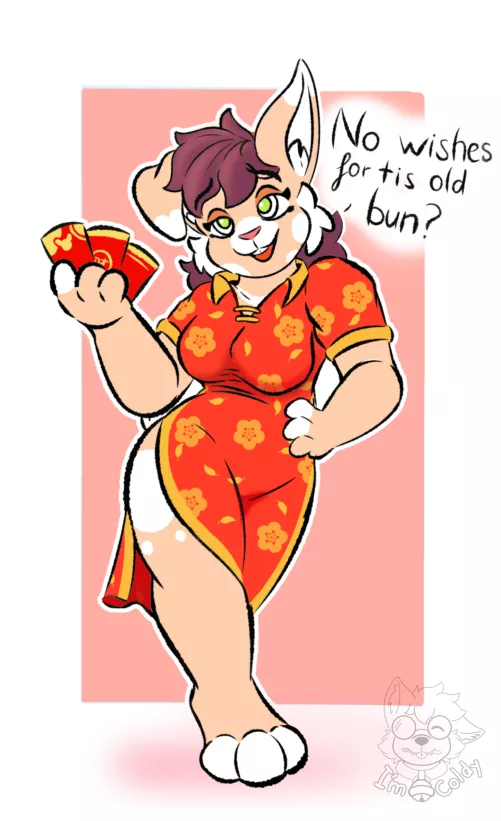 Remember to wish first! 🧧(Art by me)