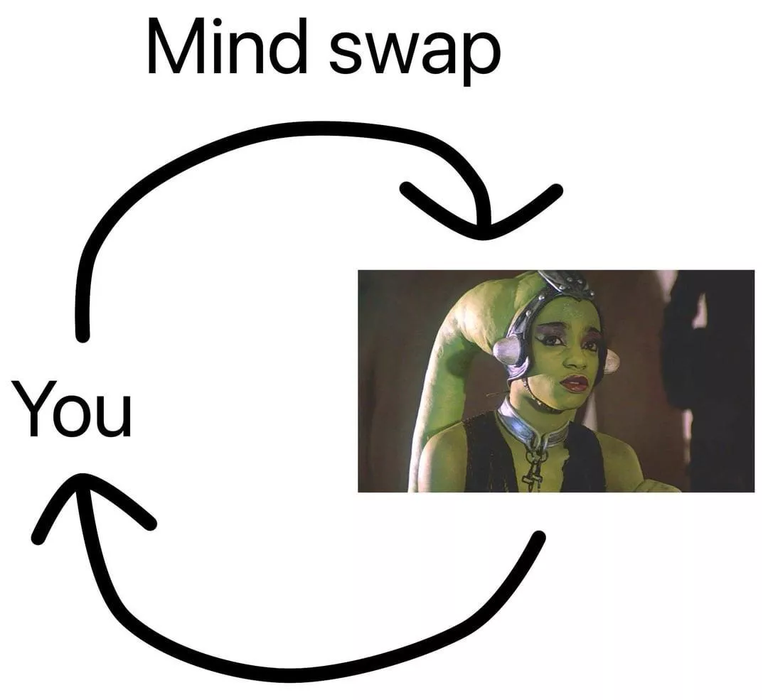 (Reposted because someone asked nicely) guys of Reddit if you swapped minds with Oola what would you do