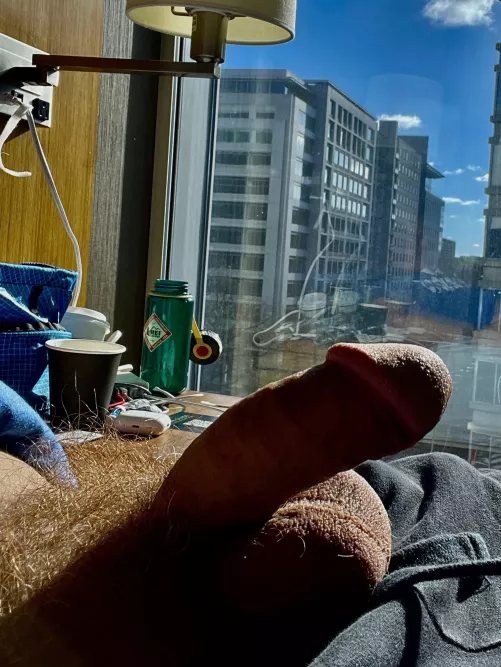 Rest your face on my bush and feel me grow inside your mouth