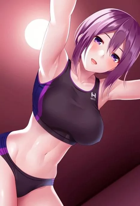 Resting from her run