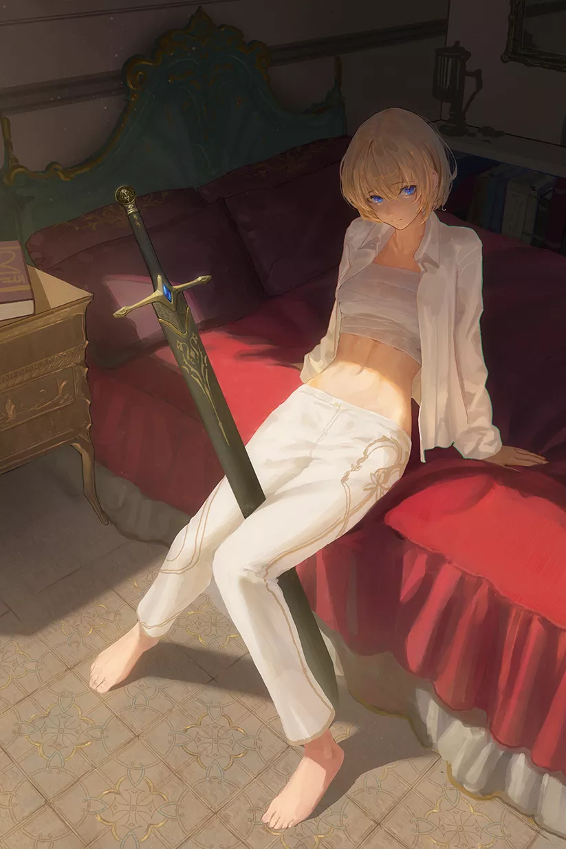 Resting knight (cool4noodle)