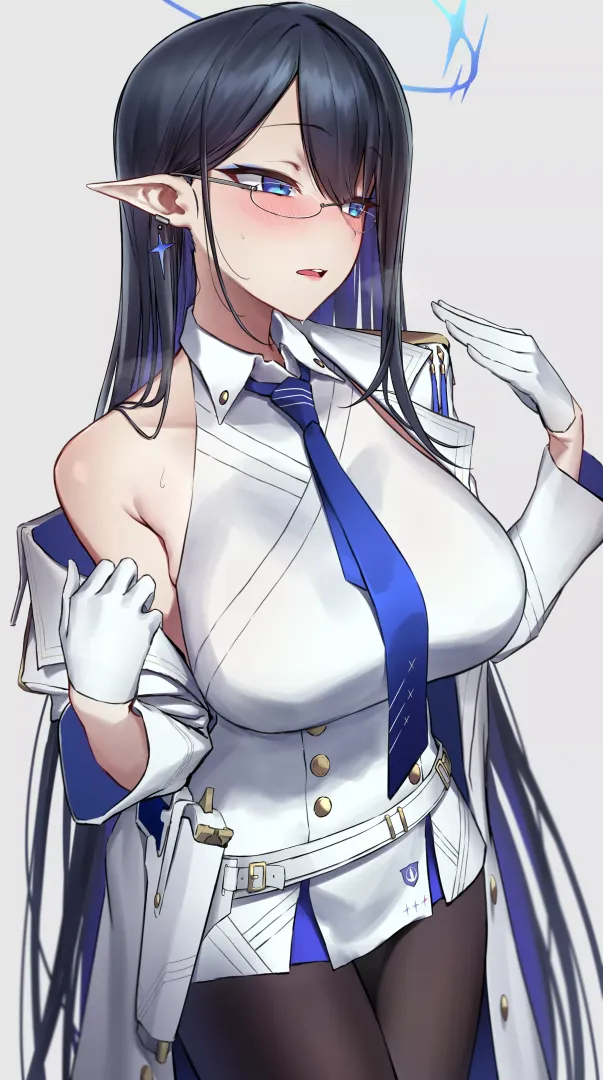 Rin should get a reward for working on a hot day (mjsnngi1910) [Blue Archive]