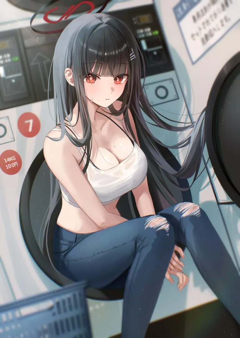 Rio's Laundry Day [Blue Archive]
