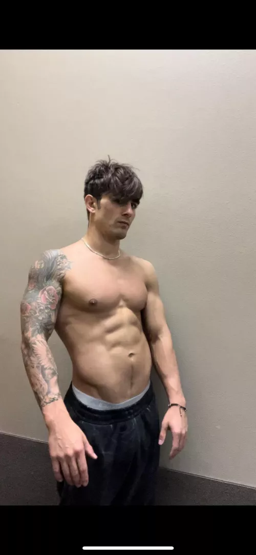 Ripped post work out