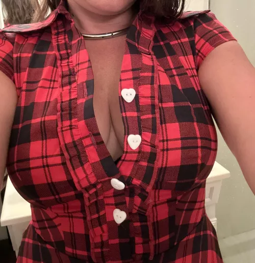 Rocking a new dress