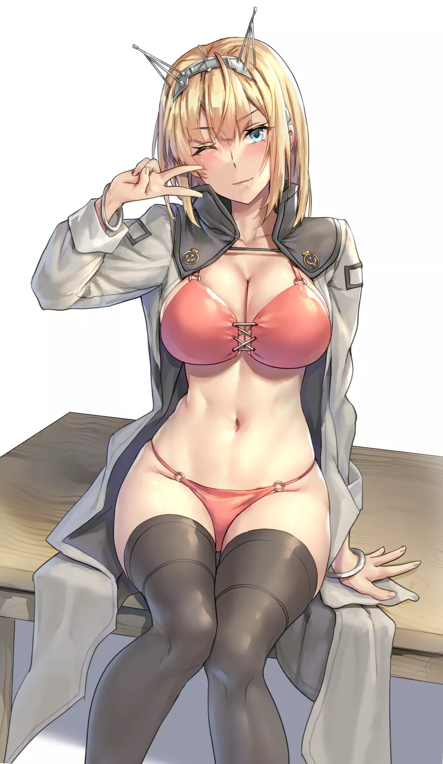 Rodney's Victory Sign (Kokuzou) [KanColle]