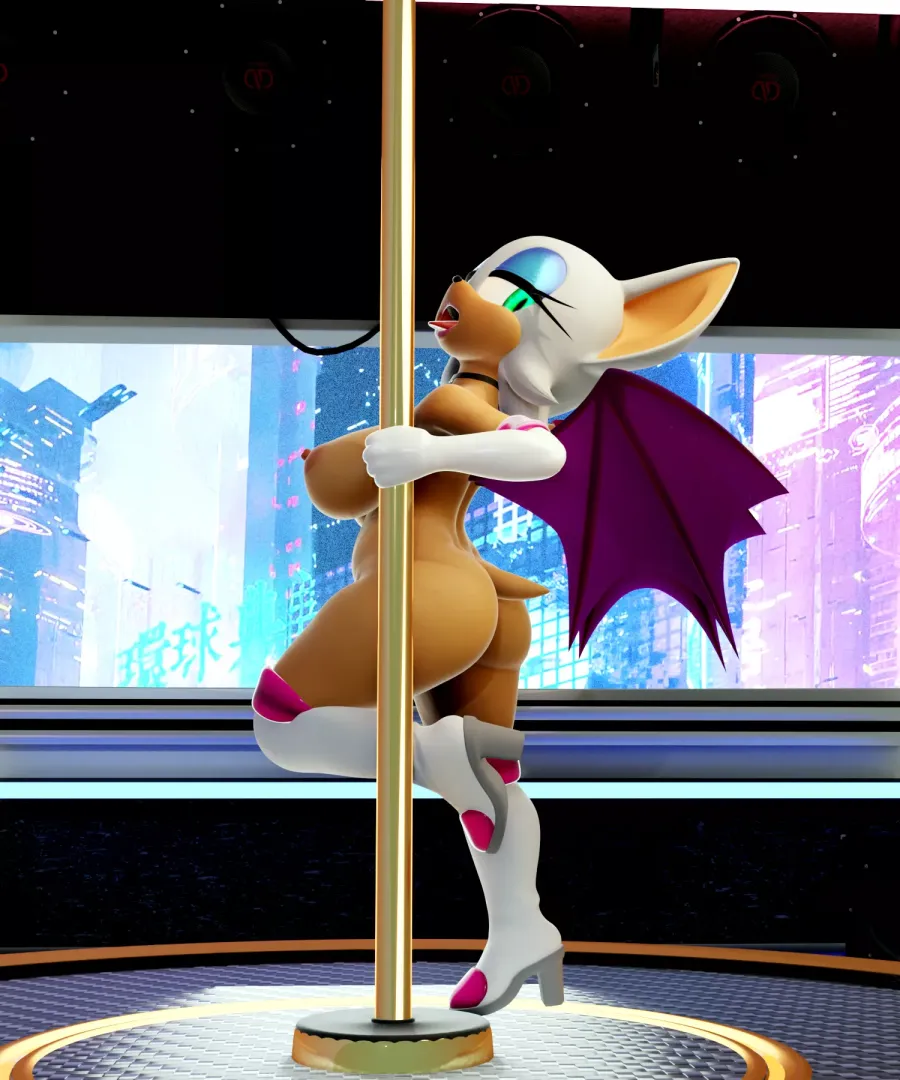 Rouge giving a nice performance! (OC)