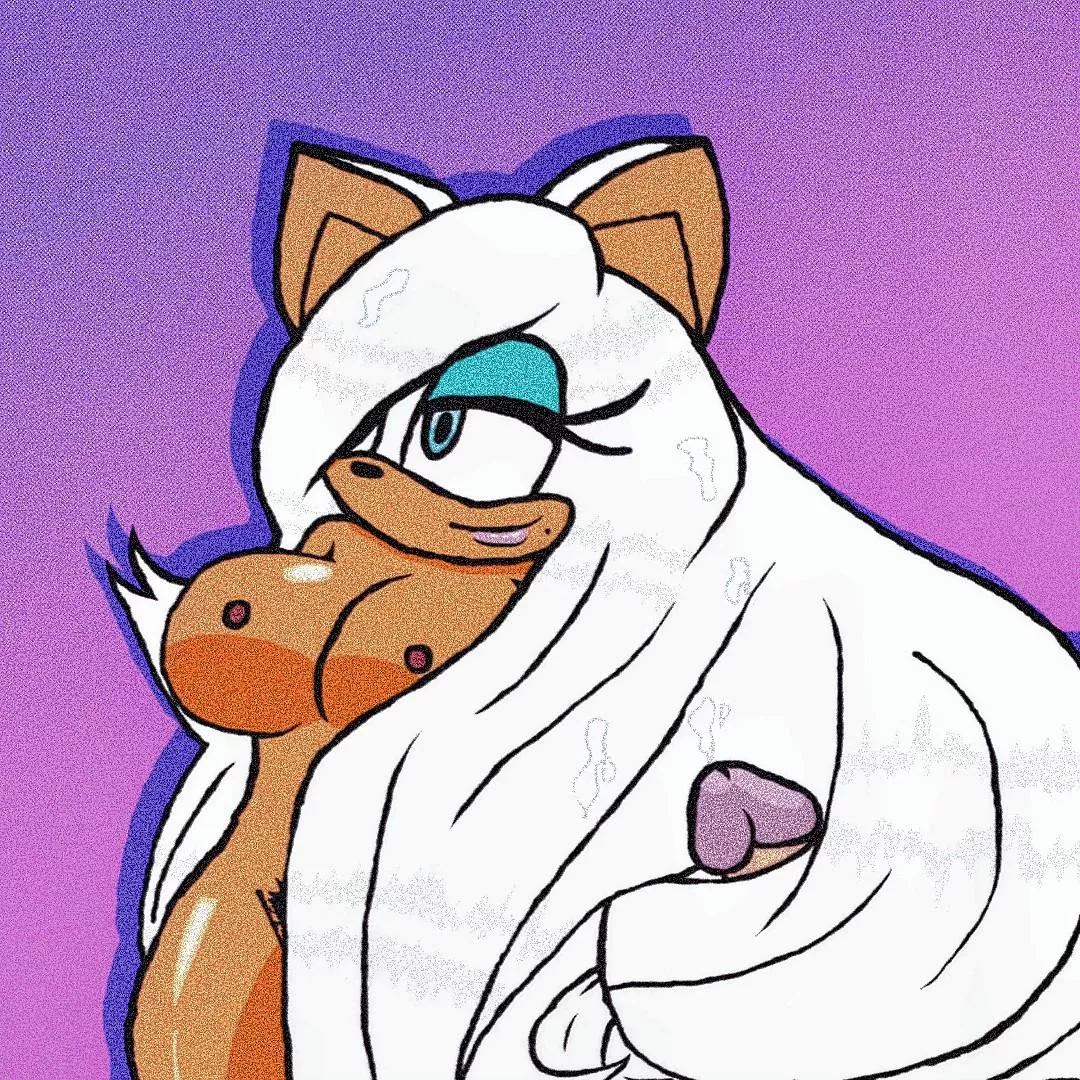 Rouge's hairjob services (Made by me) 